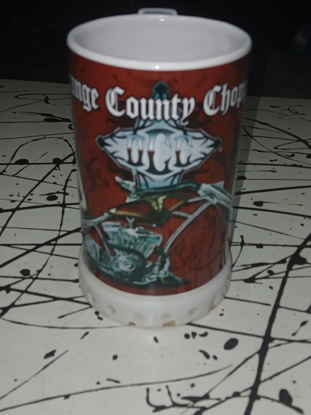 Orange County Choppers Ceramic Mug - Red Graphic
